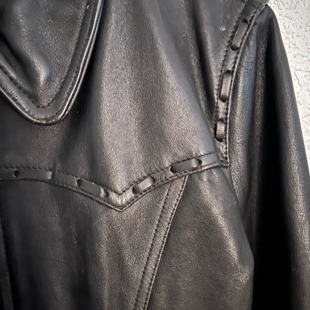 Ladies Easy Rider leather jacket - Picture 3 of 7